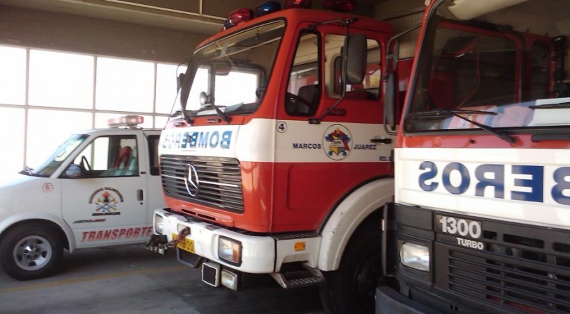 Alarma de Bomberos por el día de las victimas de accidente de tránsito