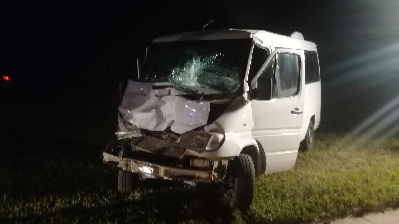 Accidente en el Km 436 de Autopista Rosario Córdoba