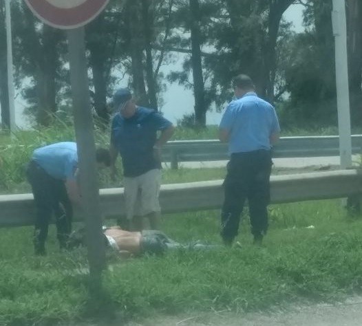 Grave Accidente en moto sobre R9