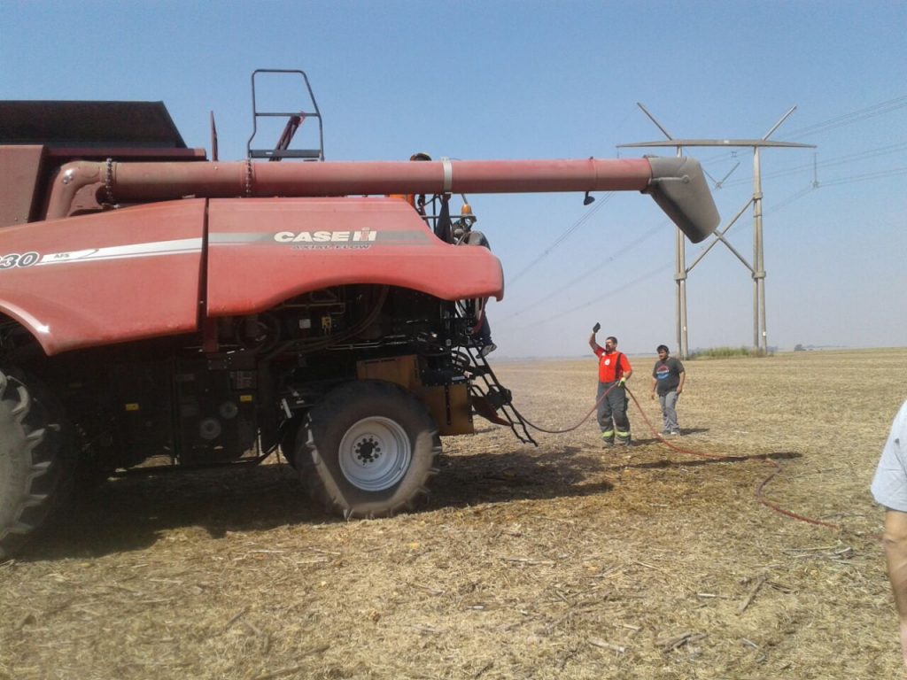 Nuevo incendio de campo