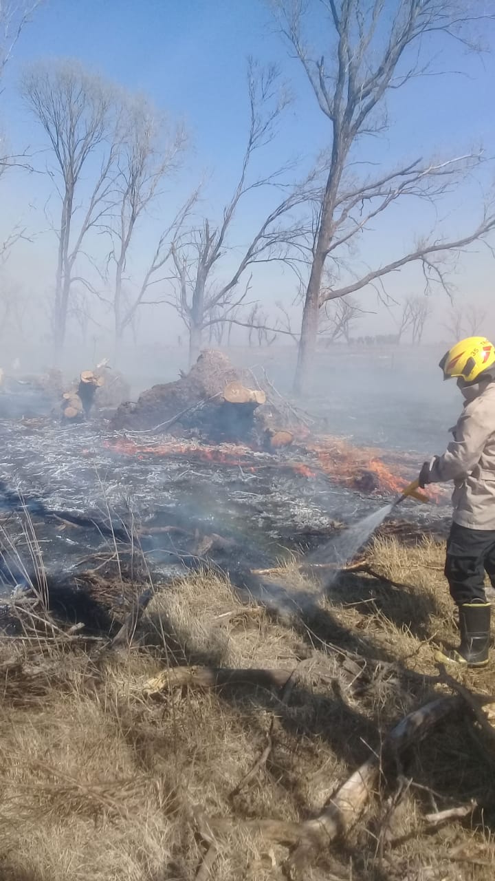 Fuego en la zona del autódromo