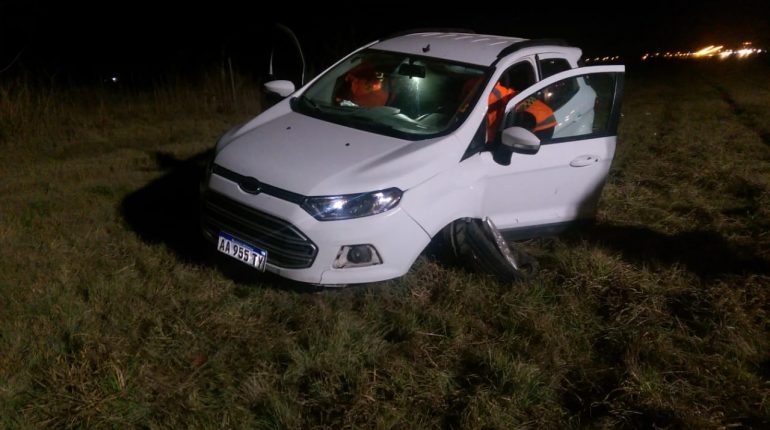 Vuelco en el km 434 de autopista