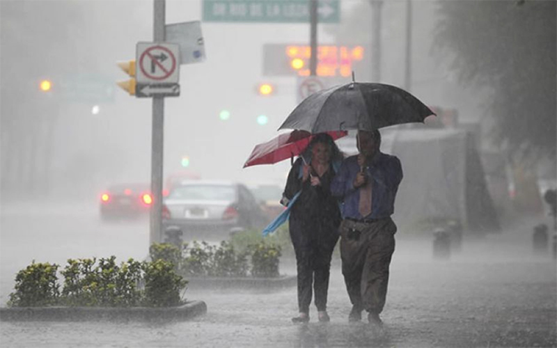 Fin de semana frío con lluvias y tormentas