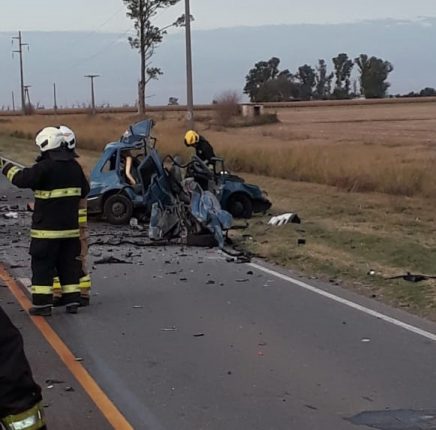 Varios muertos en accidente sobre ruta 12