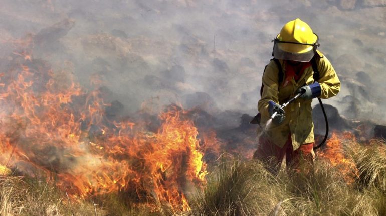 Se mantiene muy alto el riesgo de incendios en Córdoba