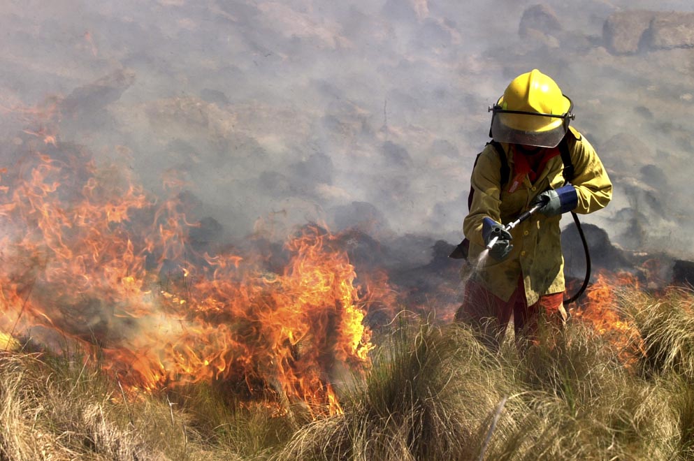 Se mantiene muy alto el riesgo de incendios en Córdoba