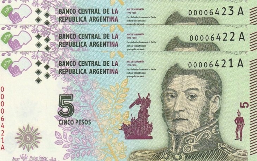 Adiós al billete de 5