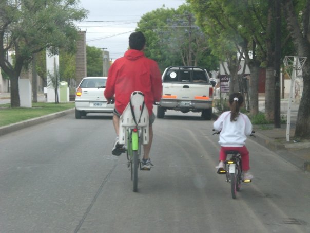 Miedo a que los chicos transiten en bicicleta.