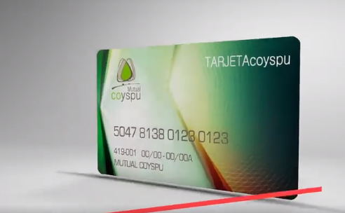 Tarjeta Coyspu diciembre de sorteos