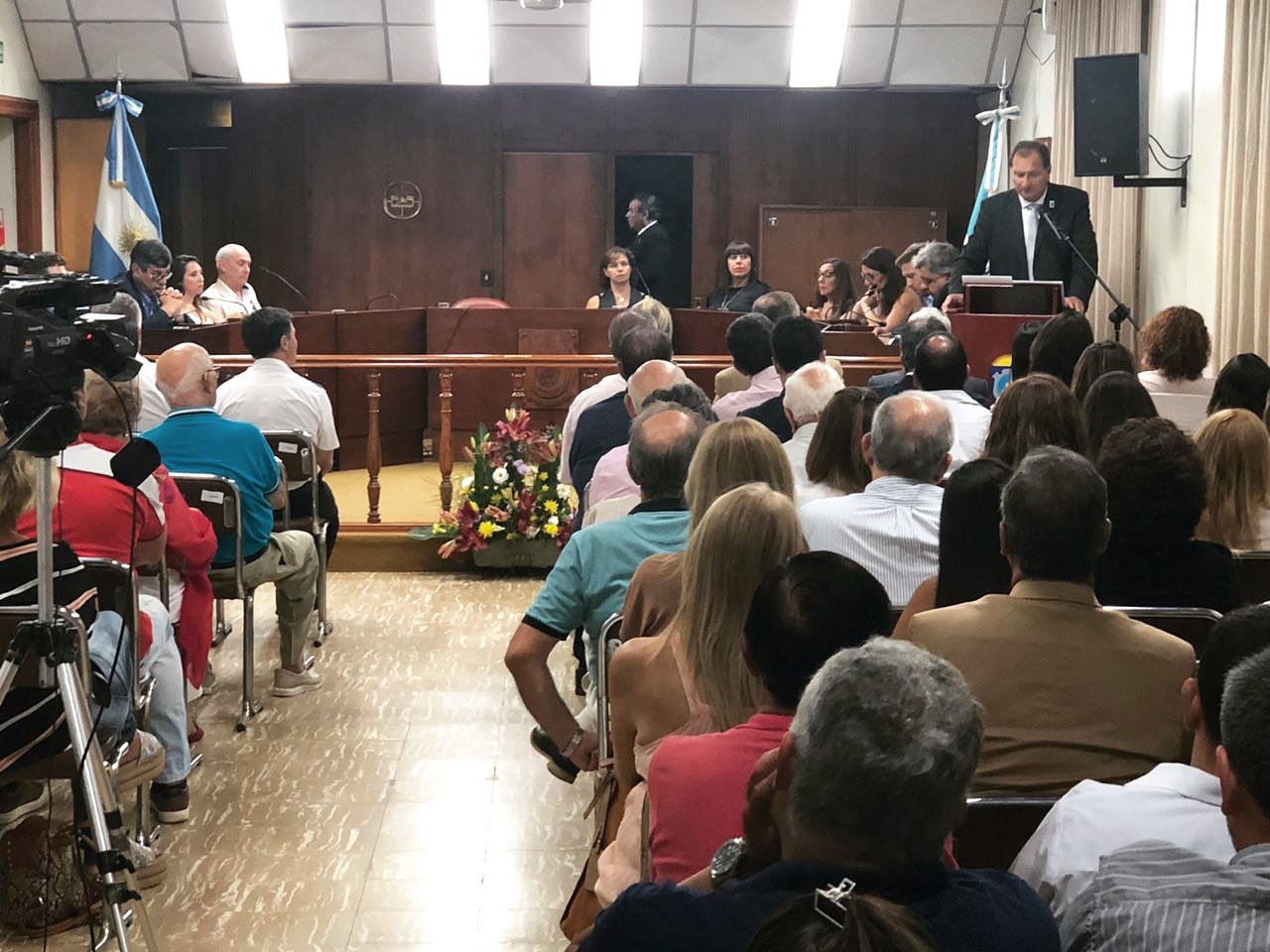 Int Dellarossa abrió el período de sesiones ordinarias 2020