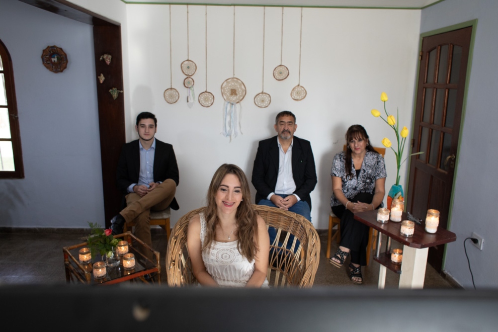 La Provincia celebró la primera boda por teleconferencia