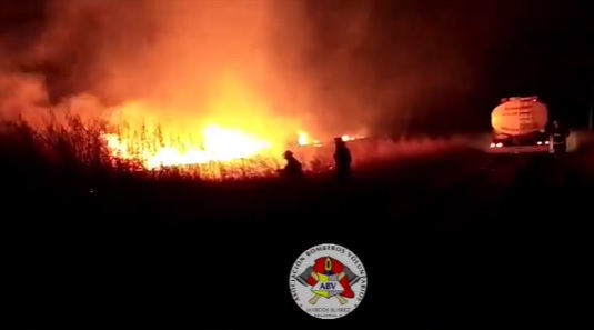 Movido domingo y lunes para bomberos