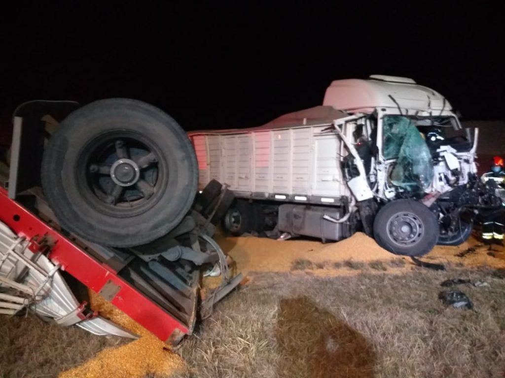 Accidente en autopista Cordoba - Rosario
