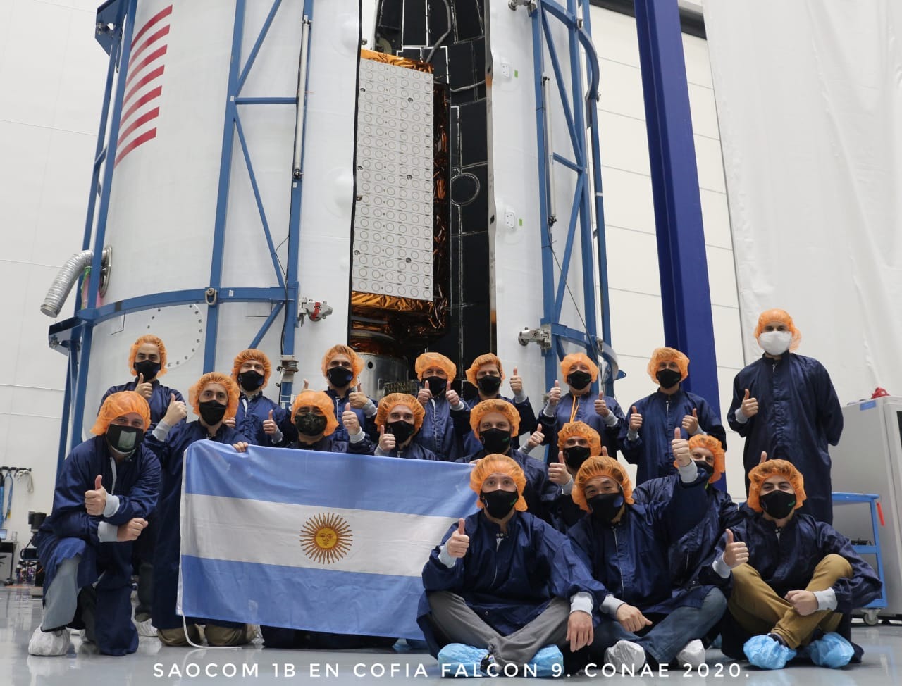 El Saocom 1B "se lanza desde Cabo Cañaveral, Estados Unidos