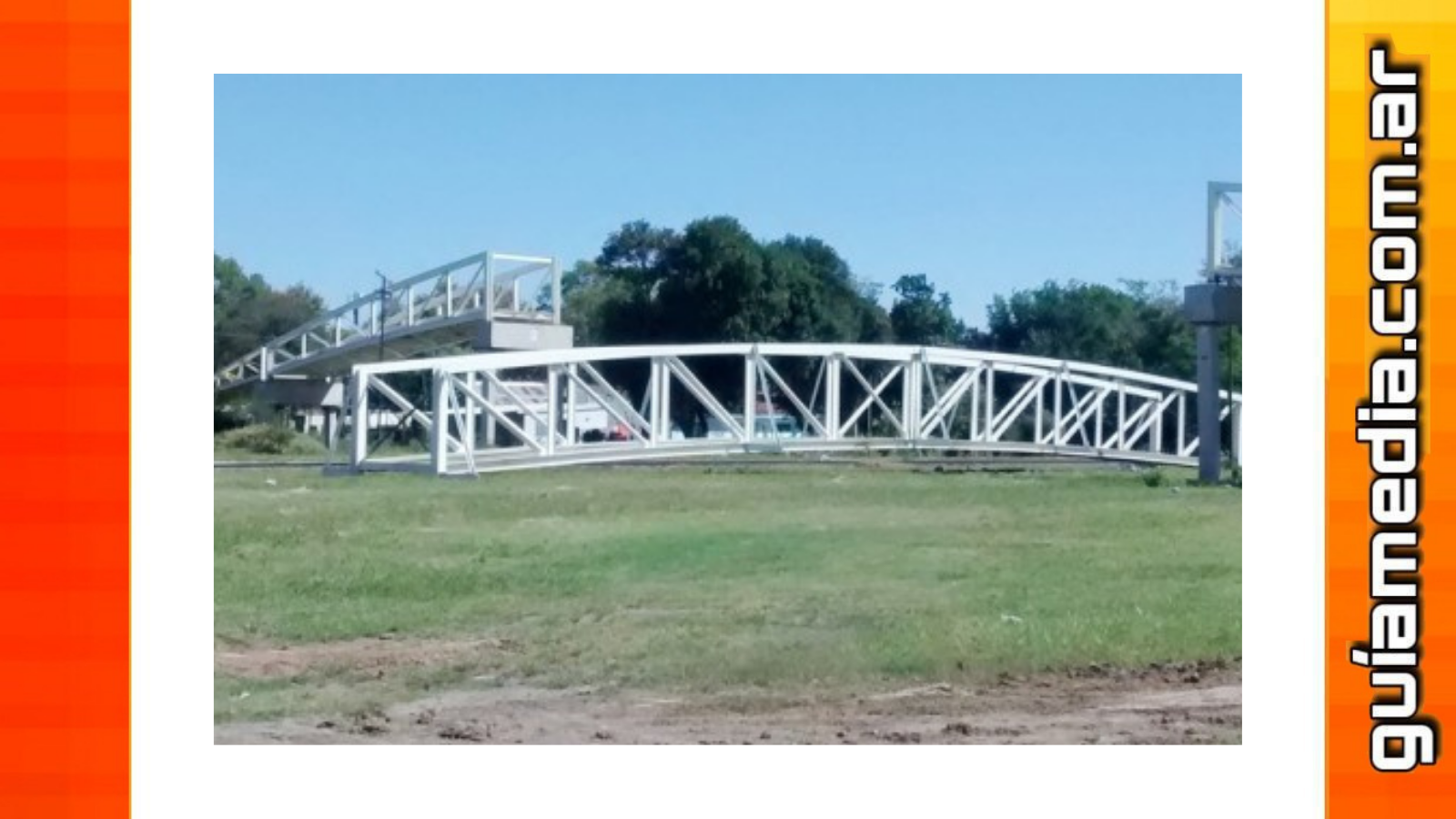 Puentes del ferrocarril se van para Cosquín