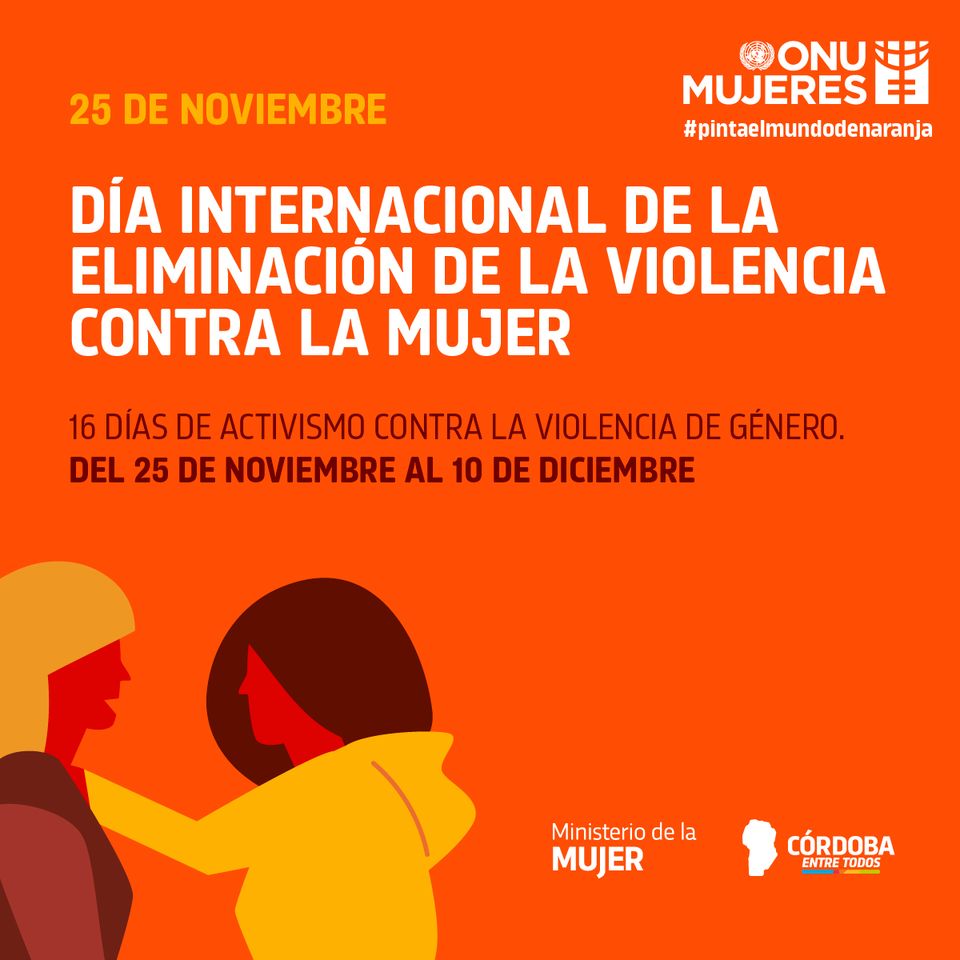 Comienzan 16 días de activismo contra la violencia de género