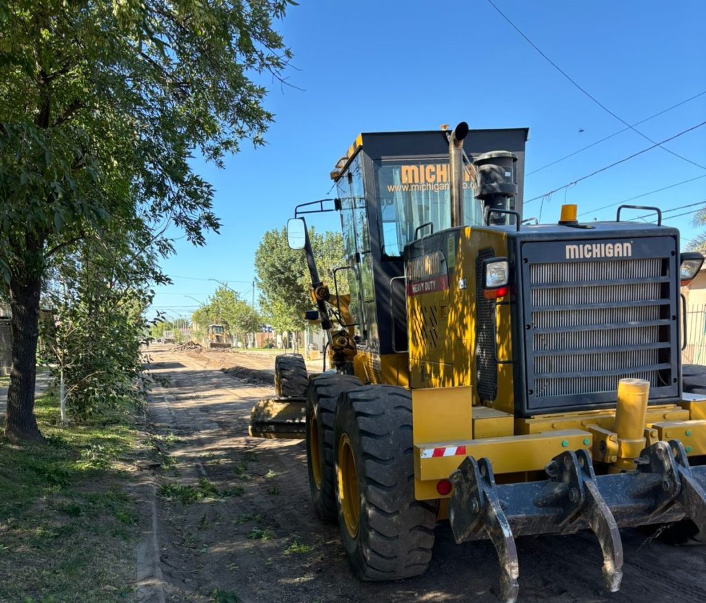 asfaltado calle Laprida Marcos Juárez